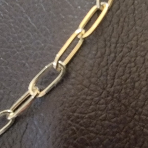 14k Yellow Gold Link Chain - Picture 2 of 3